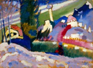 Vasily Kandinsky-Winter Landscape with Church-ZYGU18510