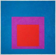 Josef Albers - Homage to the Square Red Brass, 1961