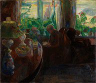 Thorvald_Erichsen_-_Interior_with_the_Painter_Oluf_Wold-Torne