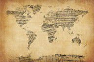 5485253_Map_Of_The_World_Map_From_Old_Sheet_Music