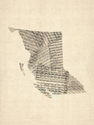 12932746_Old_Sheet_Music_Map_Of_British_Columbia_Canada