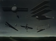 Le Drapeau noir [The Black Flag]-Rene Magritte