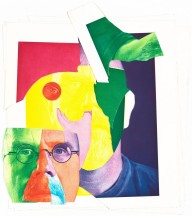 Self-Portrait (collage made from discarded cut-up proofs)-ZYGR161778
