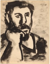 Bust-length Portrait of Bearded Man, Chin Resting on Right Hand-ZYGR68948