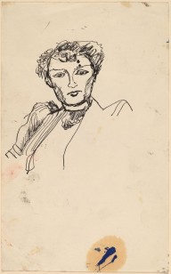 Head and Shoulders of a Woman with Short Hair-ZYGR68767