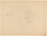 Woman Reclining to the Left, Hands Raised to Head-ZYGR68747