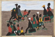 Jacob Lawrence - The migrants arrived in great numbers