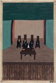 One-Way Ticket Jacob Lawrence's Migration Series-01