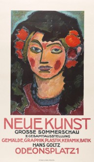 Alexej von Jawlensky-Plakat f�r die gro�e Sommerschau der Galerie Neue Kunst, M�nchen. 1913.