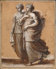 Two Women in Classical Dress-ZYGR56900
