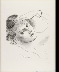 Woman Resting Her Head on Her Hand from the portfolio Metamorphoses_(c. 1927)