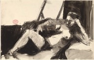 Untitled [reclining nude leaning on her left elbow]-ZYGR122433
