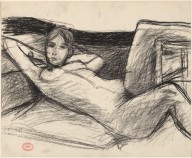 Untitled [reclining nude with hands behind head]-ZYGR122930