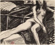 Untitled [female nude sitting with her right leg up]-ZYGR112572