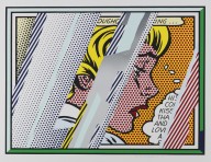 Roy Lichtenstein-Reflections on Girl. 1990.