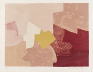 Serge Poliakoff-Composition rose. 1959.