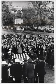 Guido Mangold-Beerdigung von John F. Kennedy, Arlington. 1963.