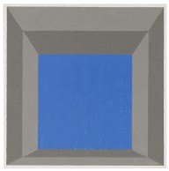 Josef Albers-Study for Homage to the Square Framed Sky C. 1970.
