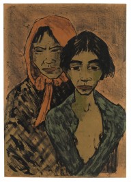 Otto Mueller-Zwei Zigeunerinnen (Zigeunermutter mit Tochter). 192627.