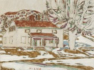 DAVID BROWN MILNE-CLARKE'S HOUSE, LATE AFTERNOON
