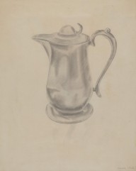 Pewter Syrup Pitcher-ZYGR25245