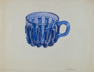 Cobalt Blue Cup-ZYGR23176