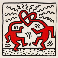 Keith Haring-Untitled (Love). 1989.