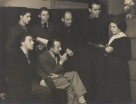 Gisèle Prassinos Reading her Poems to the Surrealists-Man Ray