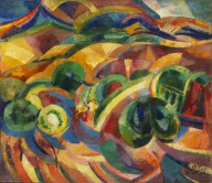 Louis Seel-Abstrakte Landschaft, Spanien. 1915.
