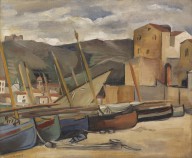 Andr� Lhote-Collioure, un jour d'orage. Wohl um 1925.