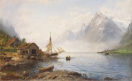 Anders Monsen Askevold-Norwegischer Fjord (Sognefjord). 1894.