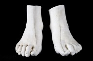 Eduardo Paolozzi-Pair of feet  left and right