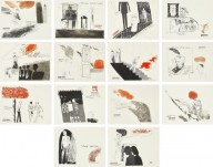 David Hockney-A Rake's Progress  14 plates  1963
