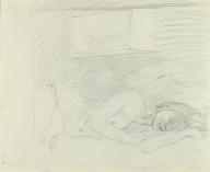 Andrew Wyeth-Asleep Study  1976