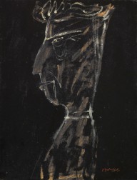 Jean Dubuffet-Portrait de Georges Limbour.  Um 1946.
