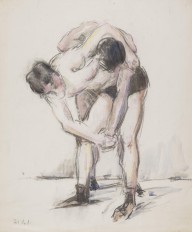 186354------Two Wrestlers_Francis Campbell Boileau Cadell