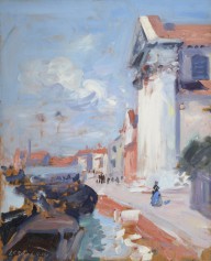 On the Canal, Venice-Francis Campbell Boileau Cadell