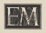 175219------E.M. 1956[6] Book-plate for Edward Morenko_Jozef Sekalski