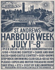 187711------St Andrews Harbour Week Poster_Jozef Sekalski