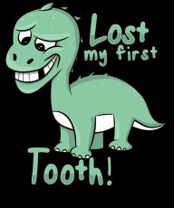 31294617 lost-my-first-tooth-dinosaur-michael-s 4500x5400px